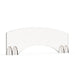 Rosseto Freestanding Safety Shield w/ Pass Thru Window - 48"L x 15 1/2"H, Acrylic, Clear (AG006)-cityfoodequipment.com