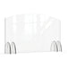 Rosseto Freestanding Safety Shield - 48"L x 28"H, Acrylic, Clear (AG011)-cityfoodequipment.com
