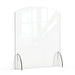 Rosseto Freestanding Safety Shield - 36"L x 40"H, Acrylic, Clear (AG016)-cityfoodequipment.com
