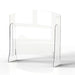 Rosseto Freestanding Sneeze Guard w/ Adjustable Pass Thru - 36"L x 10"W x 33 1/2"H, Acrylic, Clear (AG022)-cityfoodequipment.com