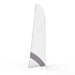 Rosseto Side Panel for AG201 & AG202 Sneeze Guards - 12 2/3"L x 32 1/2"H, Acrylic, Clear (AG205)-cityfoodequipment.com