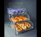 Rosseto 3 Tier Countertop Bakery Display Case - Wire Stand, 19x15x22" Acrylic, Clear (BAK2944)-cityfoodequipment.com