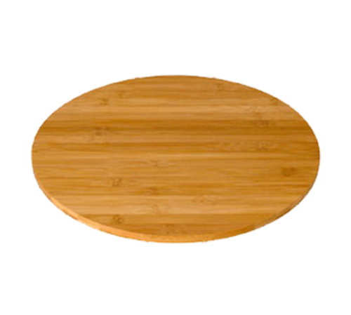Rosseto 14" Round Display Platter - Bamboo, Natural Finish (BP400)-cityfoodequipment.com