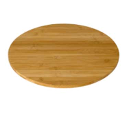 Rosseto 20" Round Display Platter - Bamboo, Natural Finish (BP500)-cityfoodequipment.com