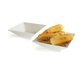 Rosseto 80-oz Square Bowl - Porcelain, White (CP001)-cityfoodequipment.com
