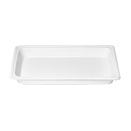 Rosseto Rectangular Chafer Pan - 20 7/8" X 12 7/8", Ceramic (CP004)-cityfoodequipment.com