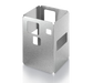 Rosseto Square Display Riser - 6x6x10" Stainless (D61877)-cityfoodequipment.com