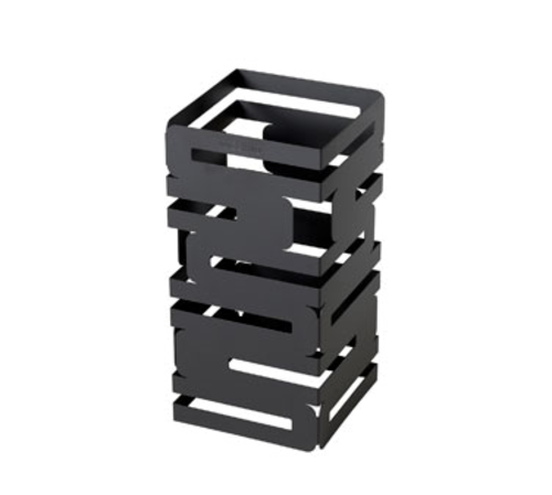 Rosseto Multi-Level Square Display Riser - 6x6x12" Black (D620RB)-cityfoodequipment.com