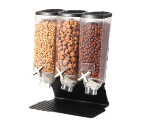 Rosseto Countertop Dry Food Dispenser, (3) 1 Gal Hoppers (EZ50399)-cityfoodequipment.com