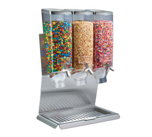 Rosseto Countertop Dry Food Dispenser, (3) 1 Gal Hoppers (EZ51377)-cityfoodequipment.com