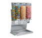 Rosseto Countertop Dry Food Dispenser, (3) 1 Gal Hoppers (EZ51377)-cityfoodequipment.com