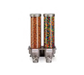 Rosseto Wall-Mount Dry Food Dispenser, (2) 1 3/10 Gal Hoppers (EZ524)-cityfoodequipment.com