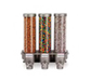 Rosseto Wall-Mount Dry Food Dispenser, (3) 1 3/10 Gal Hoppers (EZ525)-cityfoodequipment.com