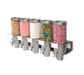Rosseto Wall-Mount Dry Food Dispenser, (5) 2 1/2 Liter Hoppers (EZ534)-cityfoodequipment.com