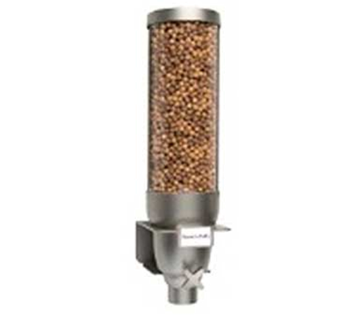Rosseto Wall-Mount Dry Food Dispenser, (2) 2 Gal Hoppers (EZ538)-cityfoodequipment.com