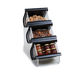 Rosseto Condiment Organizer W/ (3) Bins - Black (EZO715)-cityfoodequipment.com