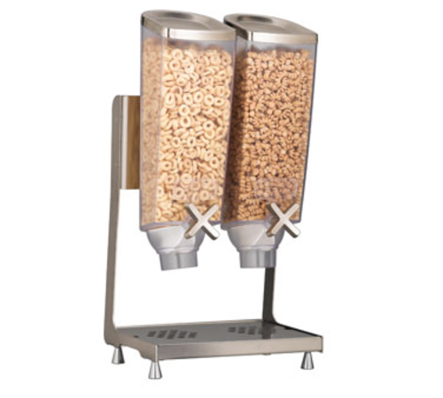 Rosseto Countertop Dry Food Dispenser, (2) 1 Gal Hoppers (EZP2746)-cityfoodequipment.com