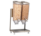Rosseto Countertop Dry Food Dispenser, (2) 1 Gal Hoppers (EZP2746)-cityfoodequipment.com