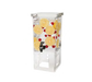 Rosseto 1 Gal Beverage Dispenser W/ Ice Basket - Plastic Container, Clear Base (LD106)-cityfoodequipment.com