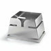 Rosseto Pyramid Riser - 11 3/55 X 8 3/10 X 7 1/2", Stainless (LD135)-cityfoodequipment.com