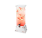 Rosseto 2 Gal Beverage Dispenser W/ Ice Basket - Plastic Container, Stainless Base (LD143)-cityfoodequipment.com