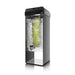 Rosseto 3 Gal Beverage Dispenser W/ Infuser - Plastic Container, Black Base (LD154)-cityfoodequipment.com