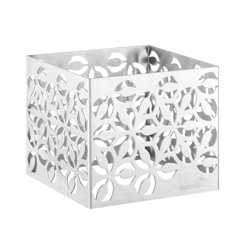 Rosseto 7" Square Display Riser, Brushed Stainless (LD159)-cityfoodequipment.com