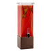 Rosseto 2 gal Beverage Dispenser - Plastic Container, Bronze Base (LD173)-cityfoodequipment.com