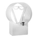 Rosseto 3 Gal Beverage Dispenser - Plastic Container, White Base (LD174)-cityfoodequipment.com