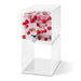 Rosseto 2 gal Beverage Dispenser - Plastic Container, White Base (LD187)-cityfoodequipment.com