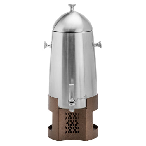 Rosseto 3 Gal Low Volume Coffee Urn W/ 1 Tank, Chafing Fuel (LD202)-cityfoodequipment.com