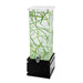 Rosseto 2 Gal Beverage Dispenser W/ Ice Basket - Plastic Container, Black Bamboo Base (LD209)-cityfoodequipment.com