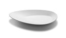 Rosseto 12 4/5" X 12 4/5" Triangular Platter - Melamine, White (MEL021)-cityfoodequipment.com