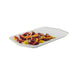 Rosseto 20 5/16 x 12 5/16" Rectangular Forme Tray - Melamine, White (MEL024)-cityfoodequipment.com