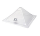 Rosseto Pyramid Display Cover, 14" X 15" X 8", Acrylic, Clear (SA123)-cityfoodequipment.com