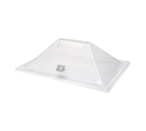 Rosseto Pyramid Display Cover, 21" x 15" x 8", Acrylic, Clear (SA124)-cityfoodequipment.com