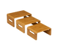 Rosseto Multi-Level Riser Set - Natural Bamboo (SB101)-cityfoodequipment.com