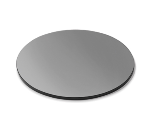Rosseto 14" Round Display Platter - Glass, Black (SG004)-cityfoodequipment.com