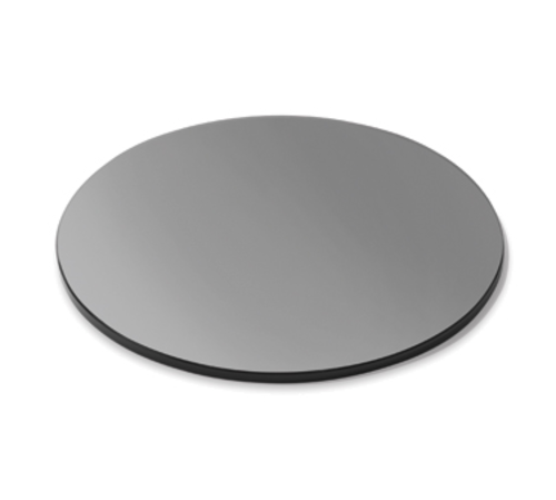 Rosseto 20" Round Display Platter - Glass, Black (SG005)-cityfoodequipment.com