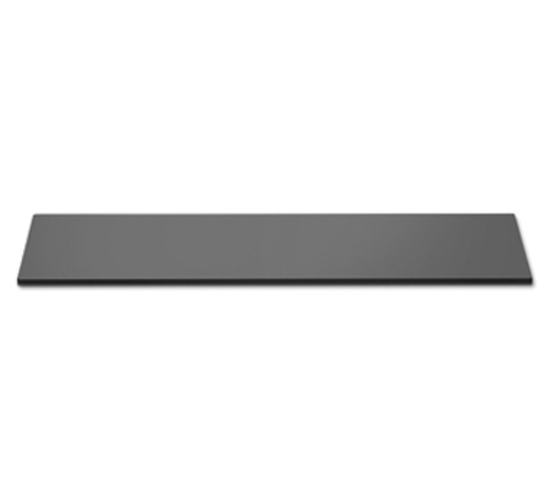 Rosseto 33 1/2x7 3/4" Rectangular Display Platter - Acrylic, Black (SG015)-cityfoodequipment.com