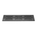 Rosseto 27 3/5" X 9 2/5" Rectangular Serving Tray - Melamine, Black (SG037)-cityfoodequipment.com