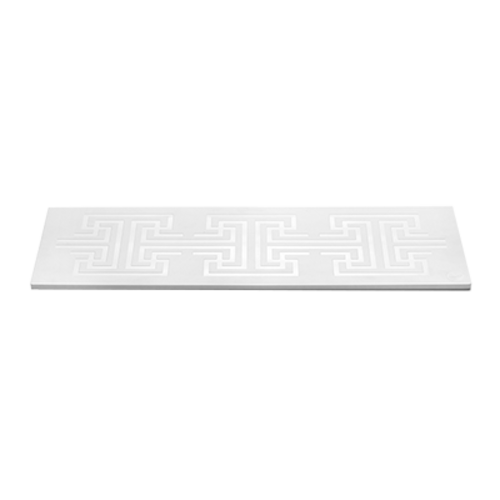 Rosseto 27 3/5" X 9 2/5" Rectangular Serving Tray - Melamine, White (SG038)-cityfoodequipment.com