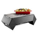 Rosseto Rectangular Warmer W/ (1) Burner - 28" X 16 5/8", Brushed Stainless (SK046)-cityfoodequipment.com