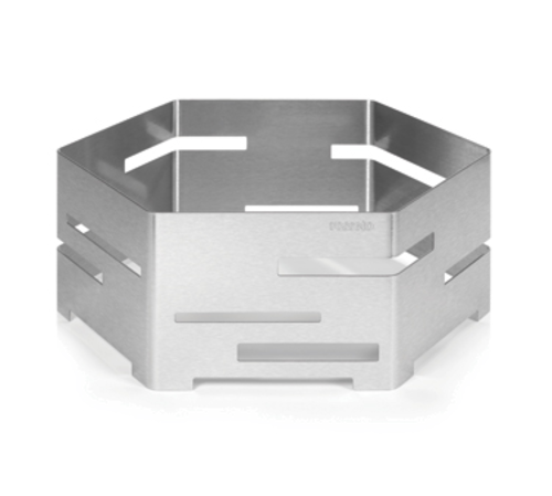 Rosseto Honeycomb Display Riser - 18x17" Stainless (SM118)-cityfoodequipment.com
