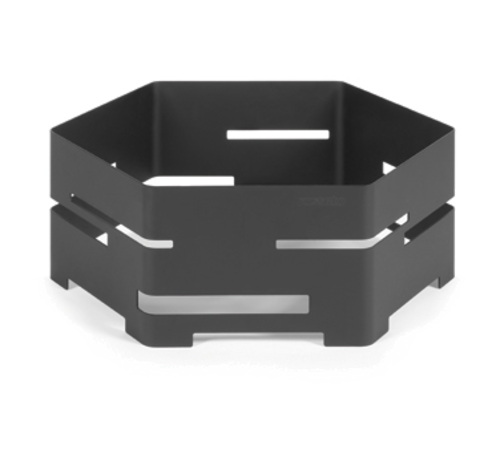 Rosseto Honeycomb Display Riser - 14x5" Black (SM133)-cityfoodequipment.com