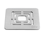 Rosseto 10" Square Grill For Buffet Warmer - Stainless (SM139)-cityfoodequipment.com