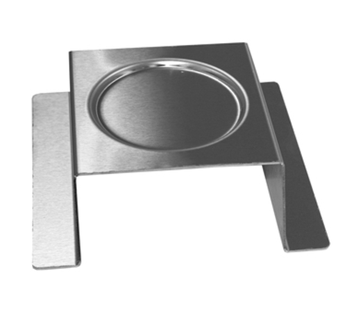 Rosseto 3" Square Burner Stand - Stainless (SM169)-cityfoodequipment.com