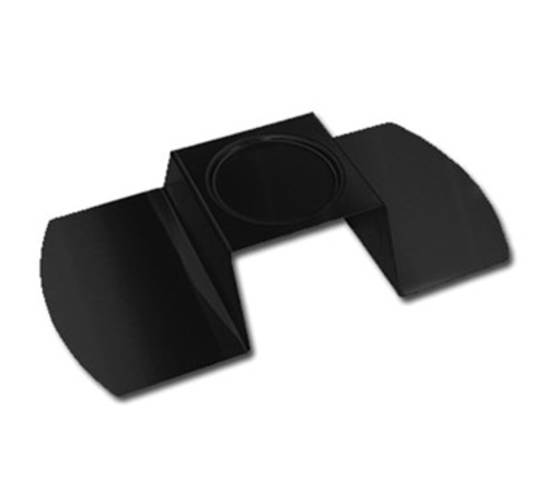 Rosseto 3" Round Burner Stand - Black (SM172)-cityfoodequipment.com