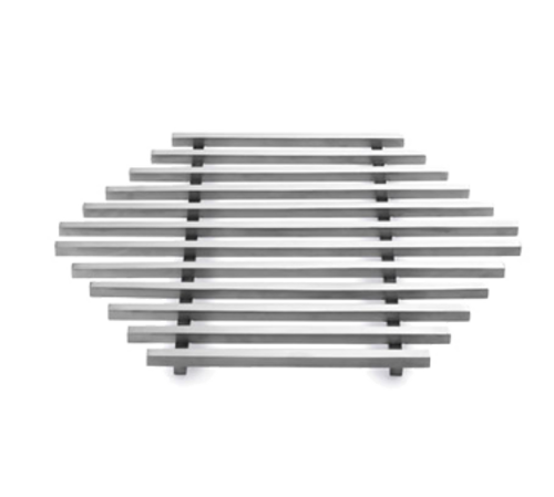 Rosseto Track Grill - Honeycomb Shape, Stainless (SM223)-cityfoodequipment.com