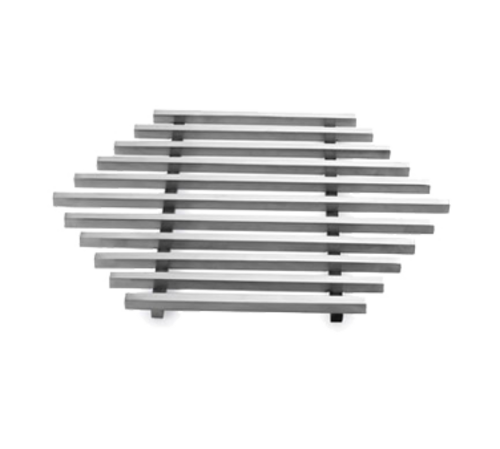Rosseto Track Grill - Honeycomb SHaped, Stainless (SM225)-cityfoodequipment.com